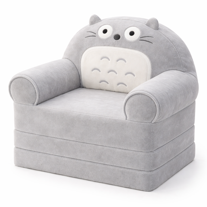 Plush Cat Foldable Sofa